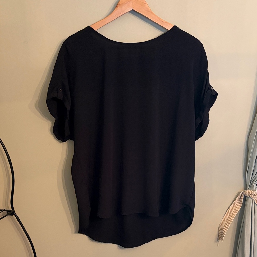 Maurices Classic Black Blouse